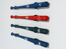Load image into Gallery viewer, Baseball Mini Bat Wall Hanger Brackets (set of 4)
