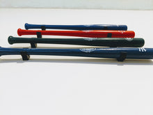 Load image into Gallery viewer, Baseball Mini Bat Wall Hanger Brackets (set of 4)
